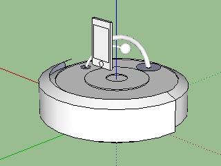 Robot with Bluetooth and iPod