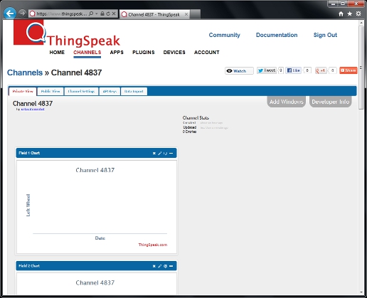 Channel Settings Updated